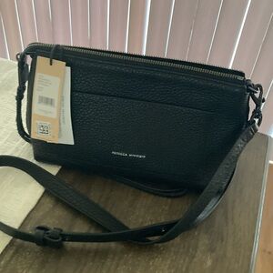 Rebecca Minkoff Black Darren leather Crossbody Bag